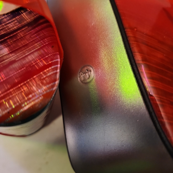 Red PVC StripperHeels sz9.5 9"Heel5"Platform Sexy Barbiecore Rave Party Dance✰✰✰ - Picture 6 of 7